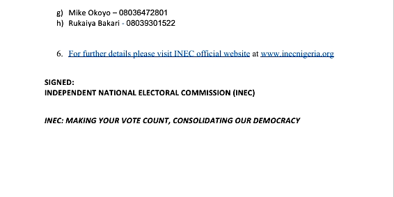 INECPRES Eligibility Part 3