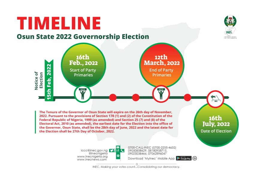 Apc Primary Election 2022 Date Near Nigeria